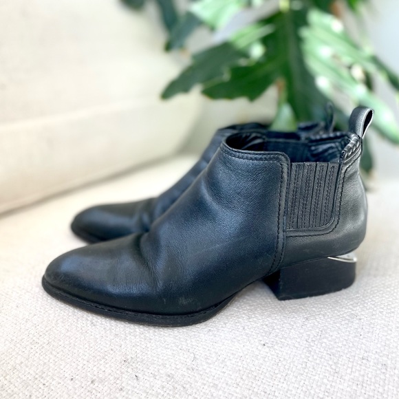 Alexander Wang Kori leather ankle boots - Picture 1 of 6